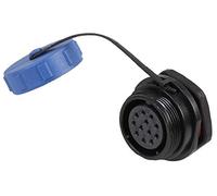 PRO ELEC Circular Connector, SP211 Series, 12-Pole Panel Mount Socket, Solder Socket, Threaded, IP68, 400V AC, 5A - PELR0197