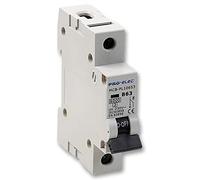 PRO ELEC - Consumer Unit MCB, Single Pole, 63A