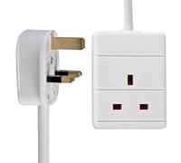 Pro elec Mains Extension Lead, 1 Gang, 3M, White