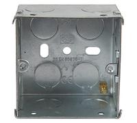 Pro Elec mBB1G47 Single metal Back Box, 47 mm