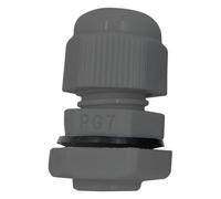 Pro Elec - Nylon Cable Gland, Pg11, 5-10mm Cable Range, Grey, Ip68