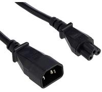 Pro Elec PE01107 IEC C5 to IEC C14 Power Lead, 1 m