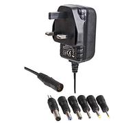PRO ELEC PEL00403 12V, 600mA, 7.5W, Plug In Power Supply, Universal with 6x Tips