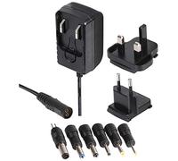 PRO ELEC PEL00405 12V, 1A, 12W, International Plug In Power Supply, Universal with 6x Tips