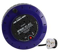 Pro Elec PEL00428 4 Socket Cassette Reel, 10A, 10 m