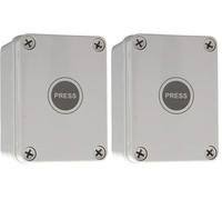 Pro Elec PEL00590 16A Electronic Outdoor Time Delay Push Switch, IP66 (Pack of 2)