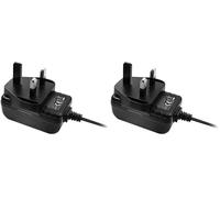 Pro Elec PEL00847 12V, 1A AC/DC Power Supply, 2.1 mm x 5.5 mm x 12 mm Connector (Pack of 2)