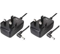 Pro Elec PEL00849 12V, 2A AC/DC Power Supply With Right Angled Plug, Output Connector:2.1 mm x 5.5 mm x 12 mm (Pack of 2)
