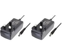 Pro Elec PEL00852 12V, 3A AC/DC Power Supply, Output Connector:2.1 mm x 5.5 mm x 12 mm (Pack of 2)