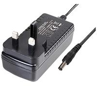 Pro Elec PEL00854 12V, 3A AC/DC Power Supply, Output Connector:2.5 mm x 5.5 mm x 12 mm