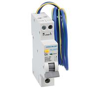 Pro Elec PEL00876 6A Single Pole RCBO, C Curve, 30 mA