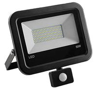 PRO ELEC PEL00938 - 50 W LED Floodlight with PIR, IP44
