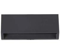 Pro Elec PEL01325 3W Rectangular LED Wall Light, 150l m, 4000K, IP65, Dark Grey