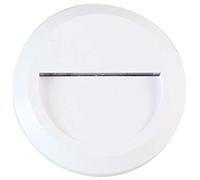 Pro Elec PEL01336 2W Circular LED Wall Light, 70l m, 4000K, IP65, Class II, White