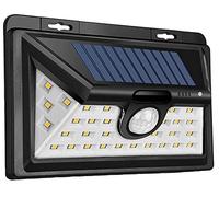 PRO ELEC PEL01343 IP65 Outdoor Solar 34 LED Security Light with PIR Sensor