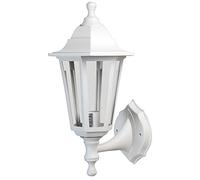 PRO ELEC PEL01344 Outdoor Lantern, E27, IP44, White