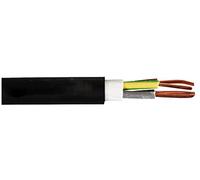 PRO ELEC PELB0479 4-Core NYY-J Power Cable, Black, 1.50mm, 50m