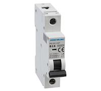 PRO ELEC PELB1187 16A Single Pole MCB, B Curve, 6kA