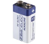 PRO ELEC PELB1205 Ultra Alkaline 9V PP3 Batteries, 40 Pack