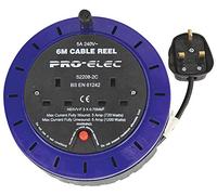 PRO ELEC PELB1588 2 Socket Cassette Reel, 5A, 6m