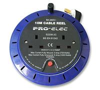 PRO ELEC PELB1589 2 Socket Cassette Reel, 5A, 10m