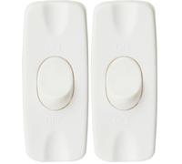 PRO ELEC PELB1632 Inline Switch, 2A White (Pack of 2)