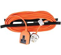 PRO ELEC PELB1650 1 Gang Garden Extension Lead 15m, Orange