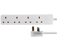 PRO ELEC PELB1903 13A 4 Gang Extension Lead with 2m Lead