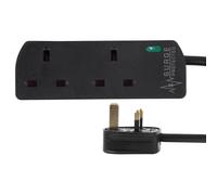 PRO ELEC PELB1989 2-Gang Extension Lead with Surge
