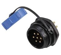 PRO ELEC PELR0188 Circular Threaded Panel Mount Connector Plug, 7-Pole, IP68