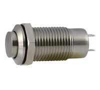 PRO ELEC PELR0253 Stainless Steel Push Button Switch, 1NO Latching, 36V DC, 1A,