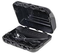 Pro Elec pl15326pl IP64 Outdoor Enclosure with 4 Gang 2 m Extension Lead - Black