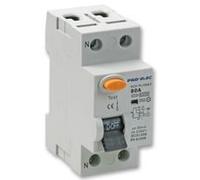 PRO ELEC RCD DOUBLE POLE 80A | RCBO RCD GFCI AFDD CIRCUIT BREAKERS, 1 X QTY - AUR1-80