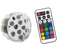PRO ELEC RGB Remote Control LED Light - 16 Colour Modes, Battery Powered LED Mood Light - PEL01304