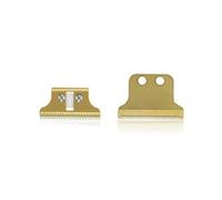 Pro Electric Hair Clipper Blade ，Compatible for Wahl， Detailer Trimmer | 8081 Replacement Blade Set Ceramic Titanium Hair Trimmer Head replaceable(Gold Set)