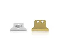 Pro Electric Hair Clipper Blade ，Compatible for Wahl， Detailer Trimmer | 8081 Replacement Blade Set Ceramic Titanium Hair Trimmer Head replaceable(Gold And Ceramics)