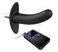 Pro Electro-Stim Butt Plug, 171 Mode Silicone Anal Massager, BDSM Electro Sex Toy, Prostate & Cervical Stimulator, Wireless & Waterproof Design