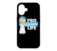 Pro Eternal Life Prolife Catholic Our Blessed Mother Mary Case for iPhone 16