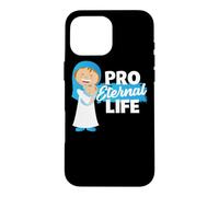 Pro Eternal Life Prolife Catholic Our Blessed Mother Mary Case for iPhone 16 Pro Max