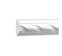 PRO[f]home® - Panel Moulding 151312 Dado Rail Decorative Moulding Frieze Moulding Neo-Empire Style White 2 m Profhome