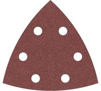 PRO F460 Sanding Sheet, 93 x 93 mm, G120, 5 pcs | for Paint on wood, Hardwood, Ø 93x93 mm, Grit 120, Professional Accessory Multitool, Delta Sander
