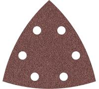 PRO F460 Sanding Sheet, 93 x 93 mm, G40, 5 pcs | for Paint on wood, Hardwood, Ø 93x93 mm, Grit 40, Professional Accessory Multitool, Delta Sander