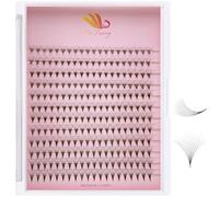 Pro Fairy 7D 8D 10D 12D 14D Ready Made Fan Eyelash Extensions Mixed 8-15mm Thickness 0.07 Curl C/D (14D 0.07C Mix)