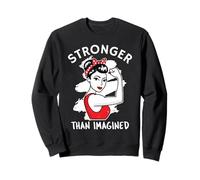 Pro Feminism Stronger Than Imagined Gender Equality Sweatshirt