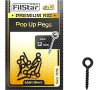 PRO FILSTAR Pop Up Pegs for Boilies 10 Pieces 12 mm - Bait Screws Pop Up