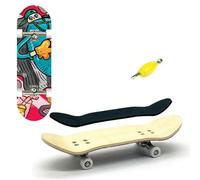 Pro Fingerboard 30mm Wide - Five-layer Concave Maple Base, Nickel Alloy Bearings with High-Speed Bearings, Fretboard Designed for Advanced Techniques,C