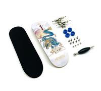 Pro Fingerboard Complete 30mm Skateboard Mini Small Hand Skate Professional Finger Board Full Wood Maple Wheels with Bearings for Kids (B5)