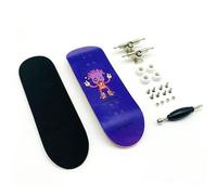 Pro Fingerboard Complete 30mm Skateboard Mini Small Hand Skate Professional Finger Board Full Wood Maple Wheels with Bearings for Kids (A14)