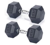 Pro Fitness 20kg Hex Dumbbell Set