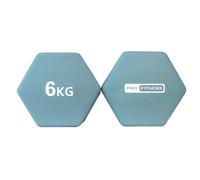 Pro Fitness Neoprene Dumbbells - 2 x 6kg